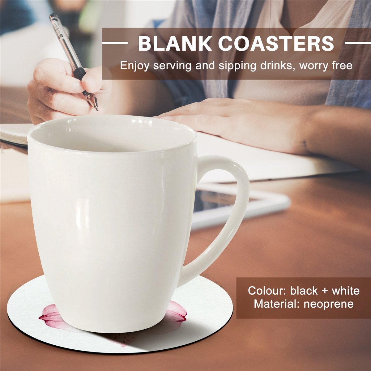 Coaster Sublimation Blank - Круглые заготовки для сублимации KSOL, 16