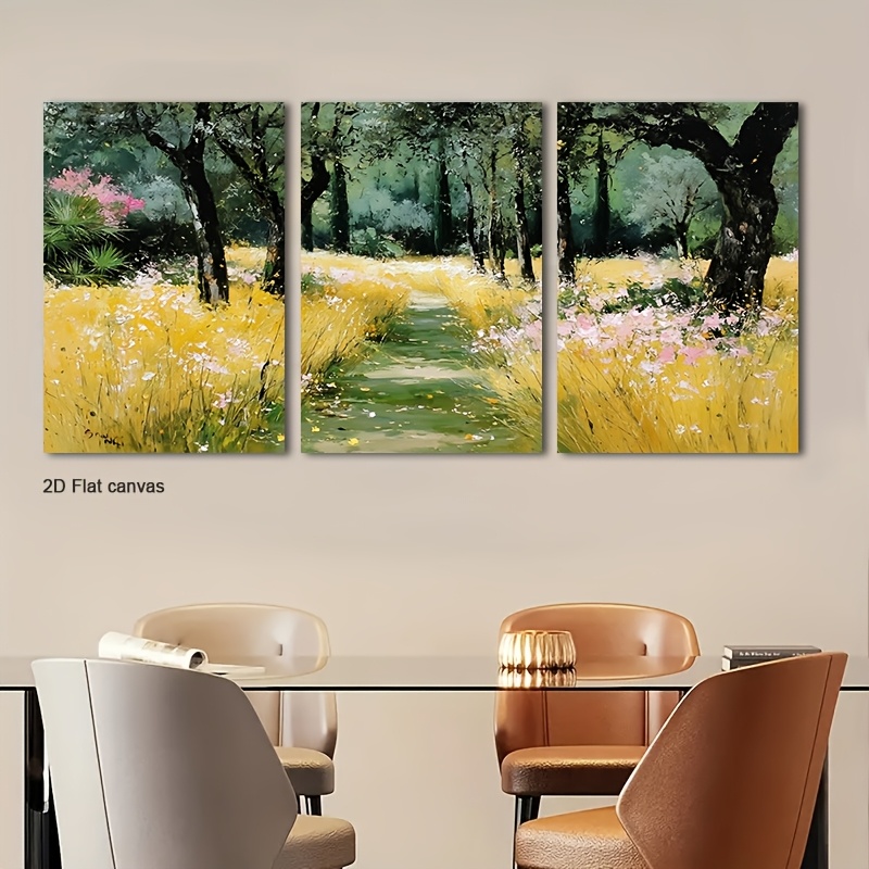 Canvas Wrap Ready - Бесрамное настенное искусство из 3-х частей