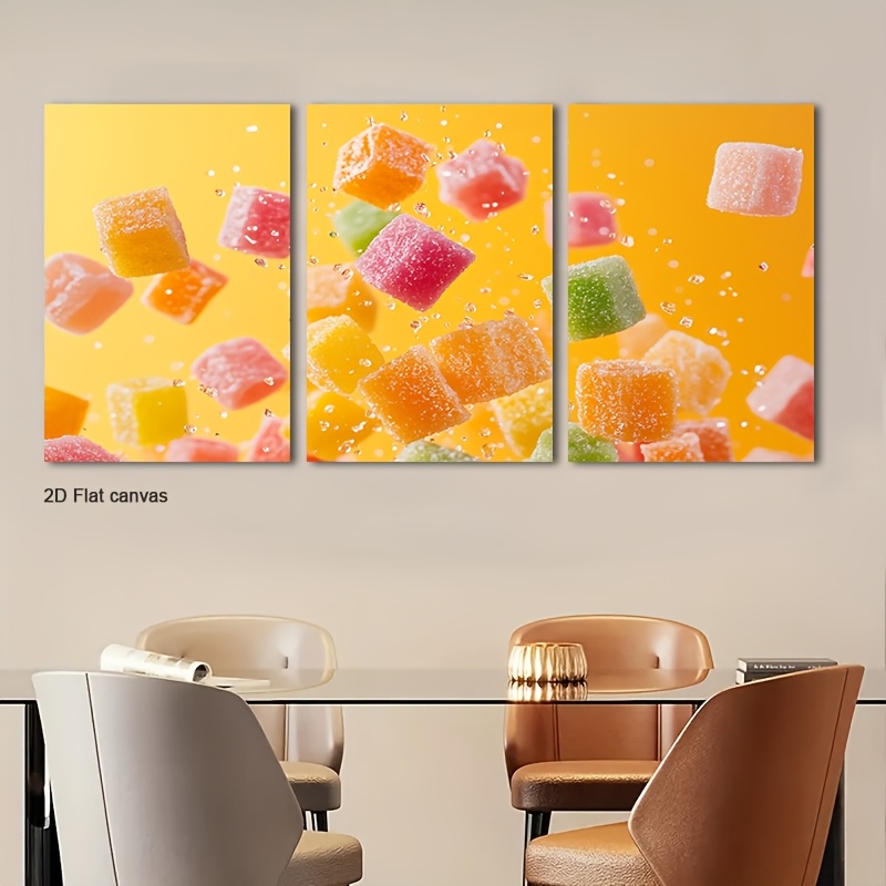 Canvas Wrap Ready - Бесрамный холст, 3 шт., «Плавающие жевательные