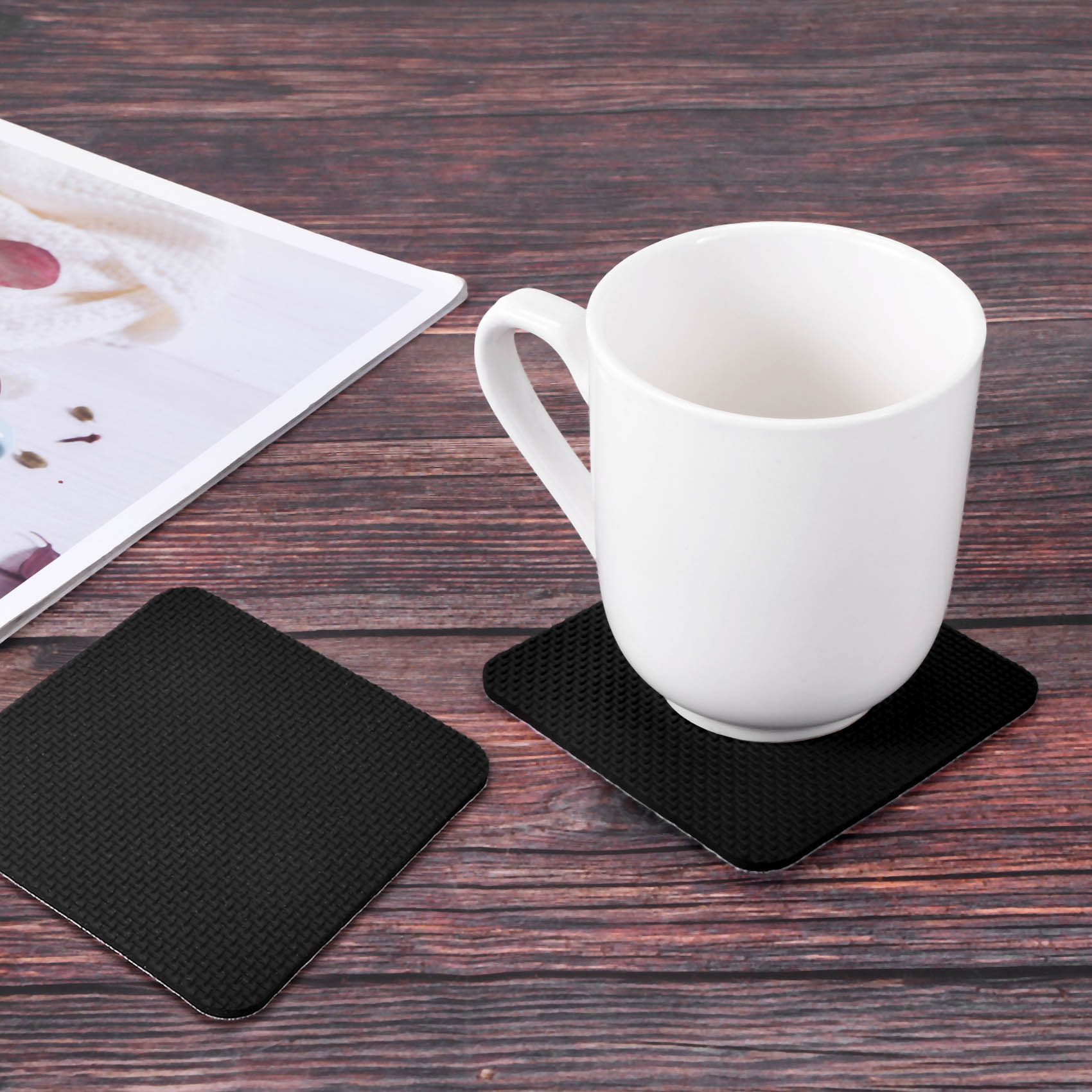 Coaster Sublimation Blank - 35 квадратных заготовок для сублимации, подставки