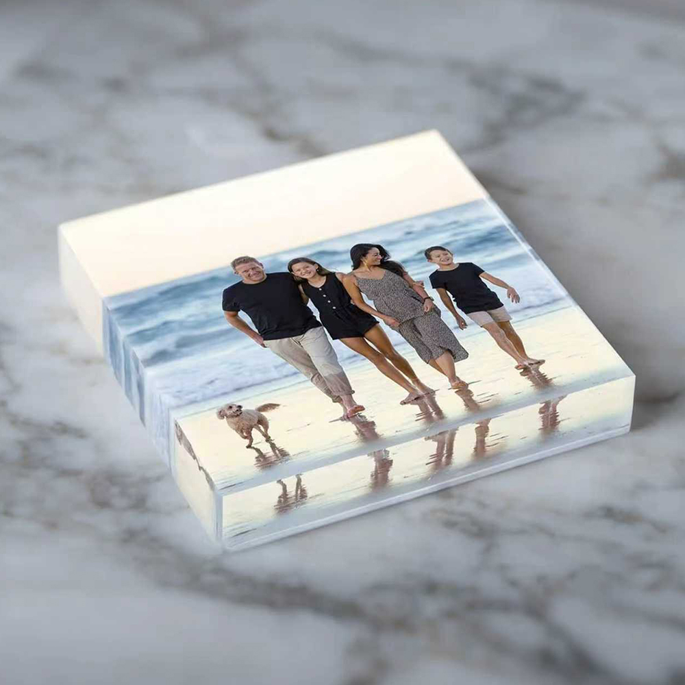 Персонализированный акриловый  – обзор и цена Photo Acrylic Block